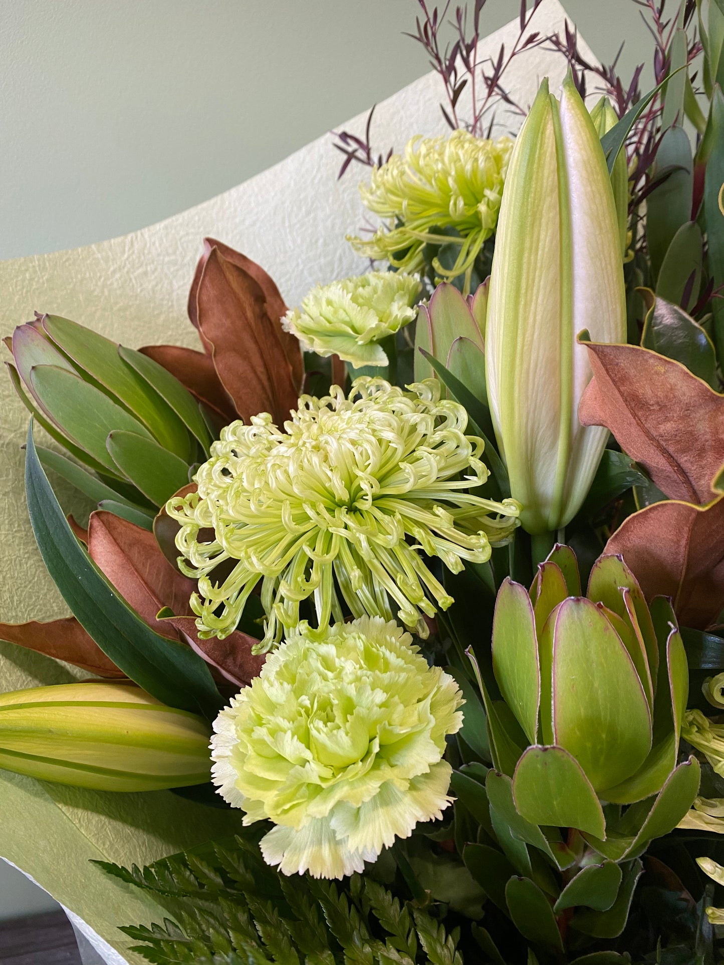 Whites and Green