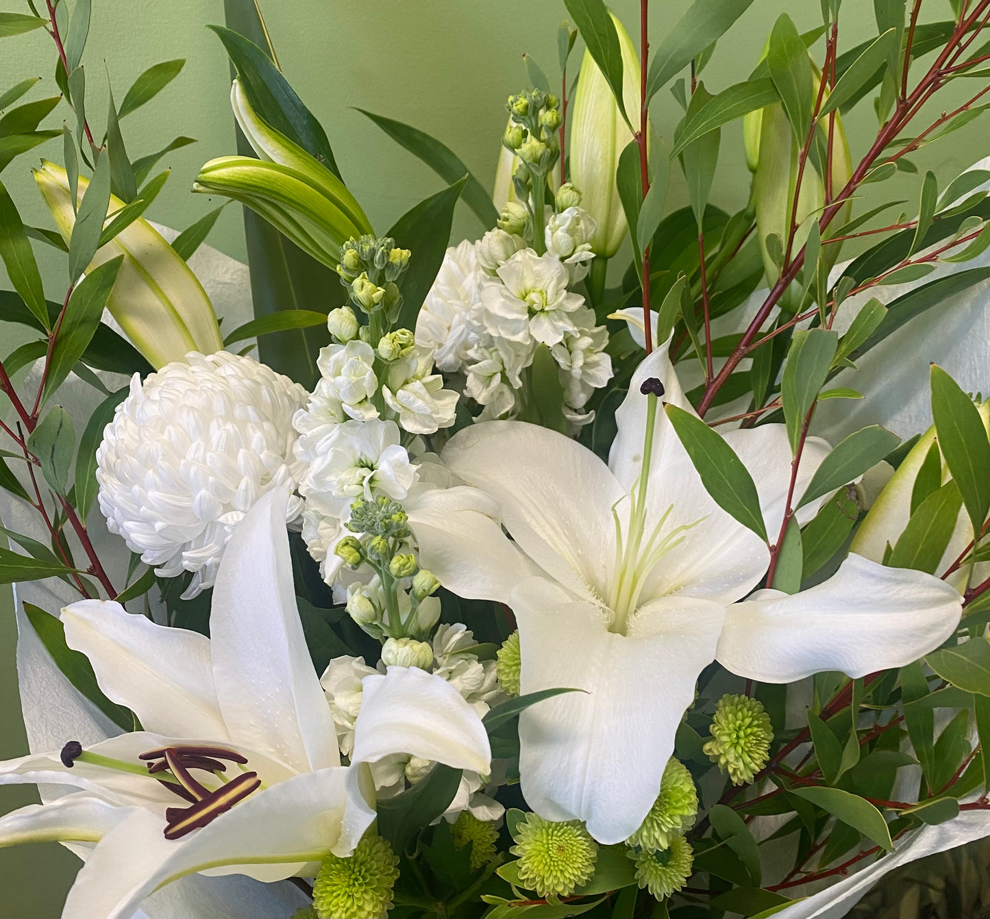 Whites and Green